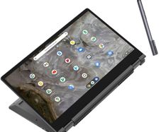 AS NEW Lenovo Flex 5i 13.3" 2-in-1 Chromebook + Digital Pen Bundle
