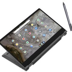 AS NEW Lenovo Flex 5i 13.3" 2-in-1 Chromebook + Digital Pen Bundle