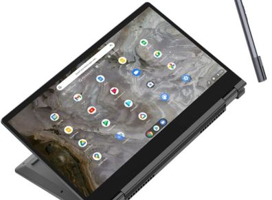 AS NEW Lenovo Flex 5i 13.3" 2-in-1 Chromebook + Digital Pen Bundle