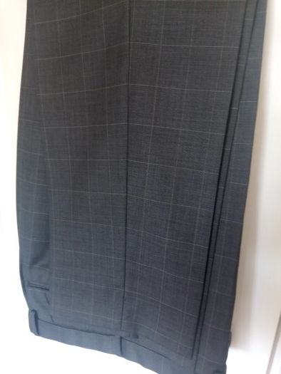 Men's Next trousers grey check 32R new