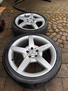 Mercedes AMG OEM Staggered Alloy Wheels