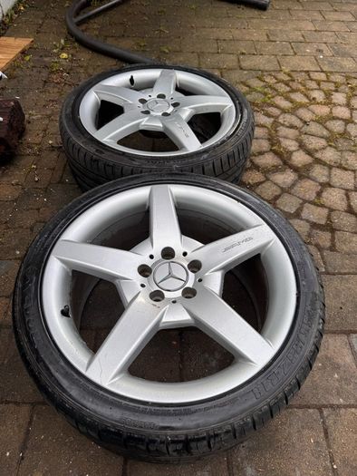 Mercedes AMG OEM Staggered Alloy Wheels