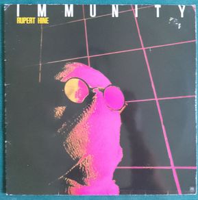 Rupert Hine - Immunity Vinyl LP (1981) UK 1st Pressing w/Inner Sleeve VG+ Electronic New Wave
