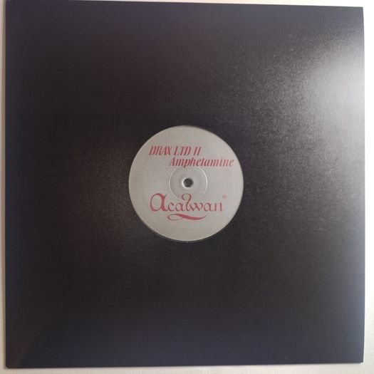 Drax II - Amphetamine - Acalwan Records - GERMAN Pressing - HARD Acid Trance BANGER! Absolutely RALLIED!