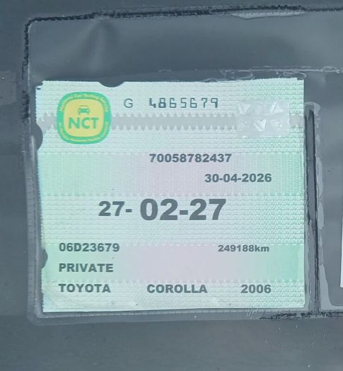Toyota Corolla 2006