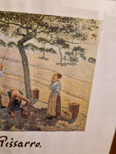 Apple Harvest by Pissarro framed print