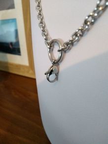 Stainless Steel Fob Holder Chain - 24"