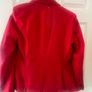 Zara red trouser suit and blazer Image 4