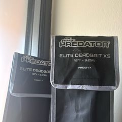 Fox elite pro 12ft rods and Fox reels