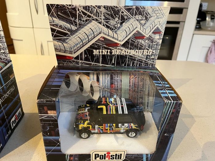 Mini Cooper Beaubourg 1/25 Year 1978 ultra rare Polistil