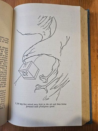 Gullivers Travels Vintage 1940s Beautiful Illustrated Hardback In Good Condition.  See Photos For Same.