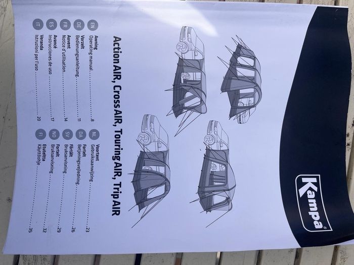 Kampa Drive Away Air Awning (Used once)