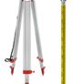 Self-Leveling 500m Vertical Horizontal Scanning Measurement Construction Tool Tripod and Staff Kit, fit for Auto Levels Rotary Laser Level Image 2