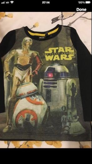 Boys long sleeve top age 2/3