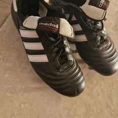 Football boots.