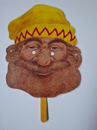 Halloween Hand Held Masks (Laminated)