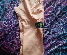 stone island trouser peach