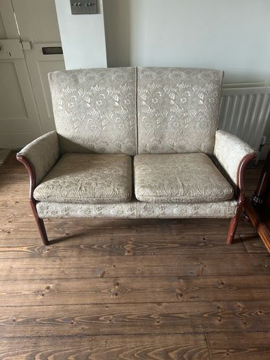 Parker Knoll vintage two seater sofa