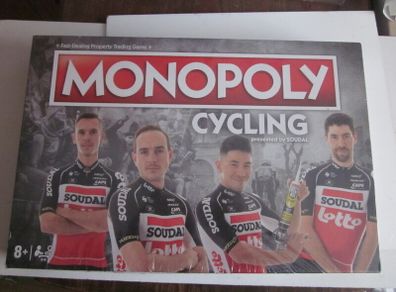 New & Sealed Hasbro Monopoly Cycling Presented By Soudal Limited Edition Game