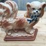Antique Staffordshire Peckingese dog, 1900 Image 4