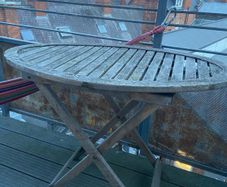 outdoor table