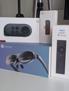 Rokid Max AR Glasses HD Micro OLED Display with Android TV