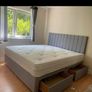 New Stylish single ,Double 4ft, 4ft6, King 5ft And 6ft Superking Sizes Divan Beds Instock. Drawers And Optional Tufted Mattresses Available. Free Delivery Image 6
