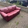 Genuine Leather Sofa bed Image 7