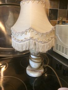 Marble stone lamp