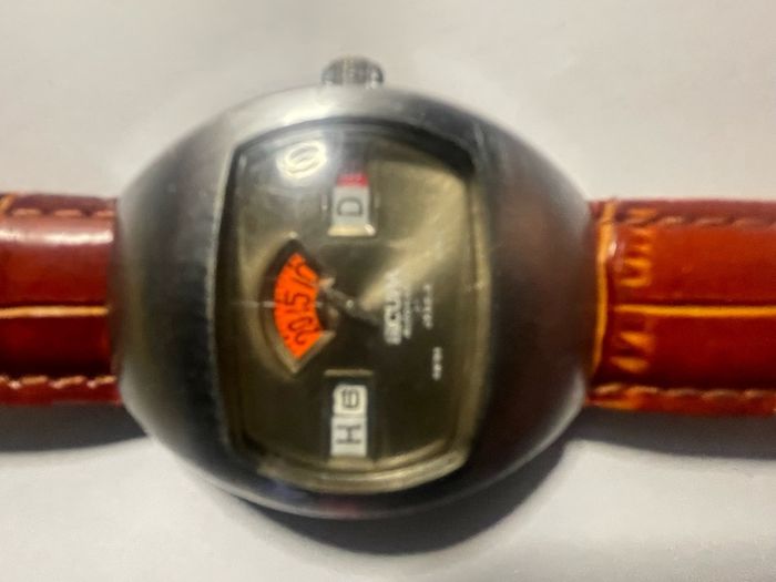 Vintage Sicura Jump Hour (swiss made)