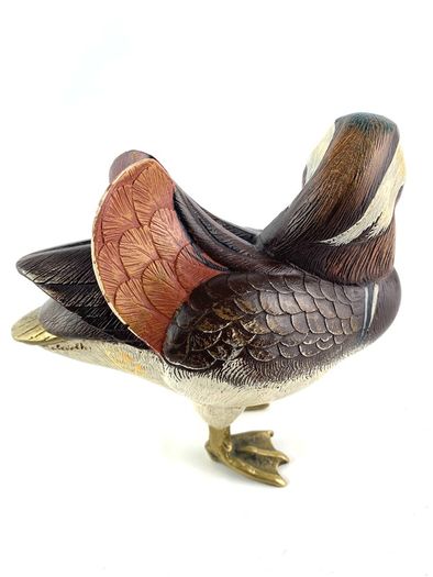 Vintage Malevolti duck figurines