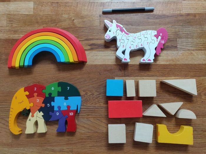 Kids Toys - Jigsaw and blocks FREE