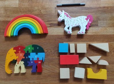 Kids Toys - Jigsaw and blocks FREE