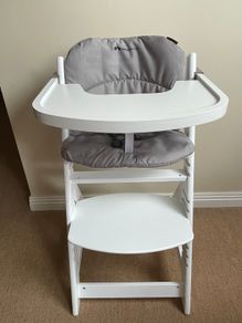 Bebe comfort timba wooden highchair with cushion