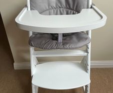 Bebe comfort timba wooden highchair with cushion