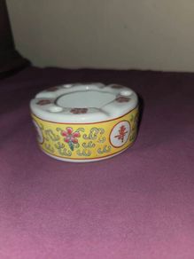 Vintage Chinese ceramic Ashtray