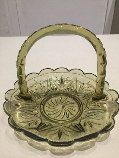 Glass Dish with Handle