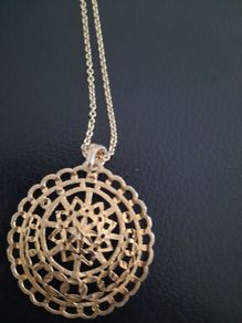 gold plated 925 sterling silver necklace