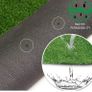 Artificial Grass Turf Astro Turf 3.3x33ft Grass Carpet Roll Indoor & Outdoor Faux Grass Carpet Rug Fire Resistant Realistic Synthetic Grass Turf Lawn Mat for Pet Patio Garden Balcony Wedding (FREE POSTAGE) Image 6