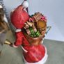 Vintage Christmas Hand Painted Ceramic Santa St Nicholas Old Provincial Mold Image 6
