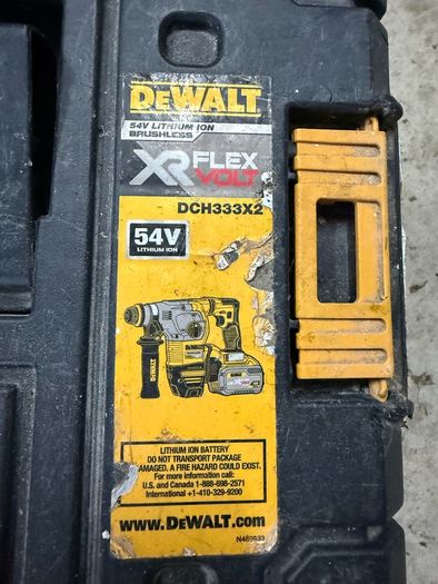 Dewalt 54V SDS drill DCH333