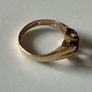 9ct Gold Signet Ring 3.4 grams Size Q Image 6