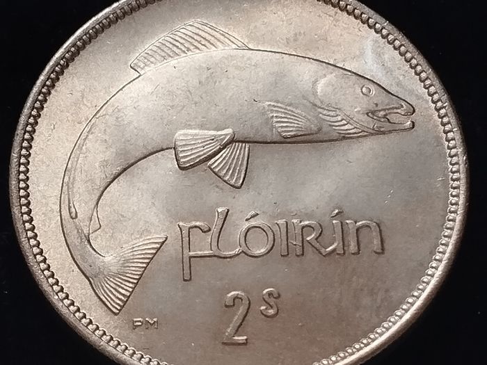 #876 - Ireland - 1954 - Florin - UNC - KM.15a