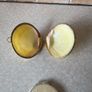 Clamshell Trinket Jewelry Box/Purse  & Roynd Picket compact dual mirror Image 7
