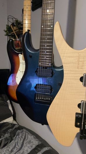 Ernie Ball Musicman Jp7 Piezo MD - Mystic Dream