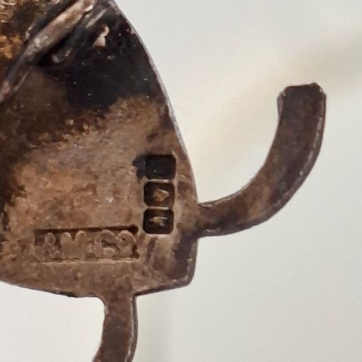 Irish Silver Hockey Pin Badge