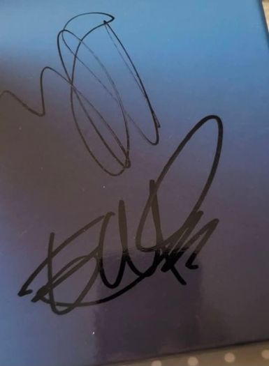 U2 RARE signed An Post stamps box