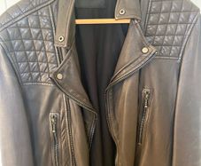All Saints Men's Leather Jacket