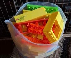 peppa pig lego and figure