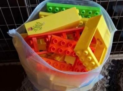 peppa pig lego and figure